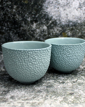 "Mikrostruktury" Porcelanowe czarki 2szt, MLY Studio