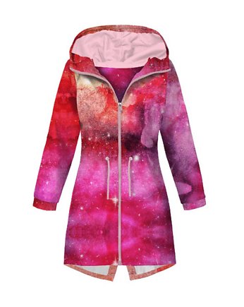 Kurtka parka damska -  AKWARELOWA GALAKTYKA, Piotr i Paweł Pracownia Handmade