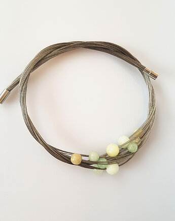 Naszyjnik Pastelowy z Jadeitem, Mitsu