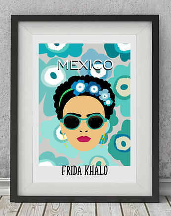 Plakat Frida turkusy, Project 8