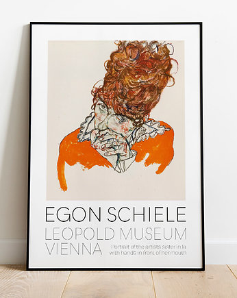 Egon Schiele - Exhibition Poster, Pas De LArt
