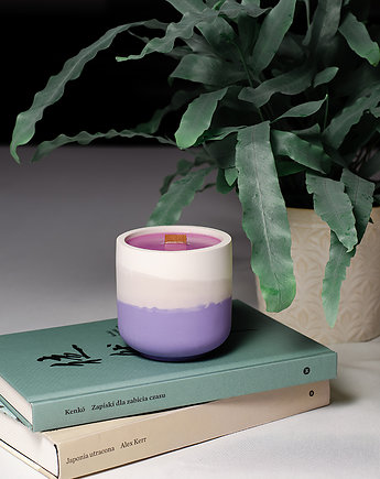 Cedarwood Lavender & Vanilla- świeca z wosku kokosowo-morelowego, VENTO concept