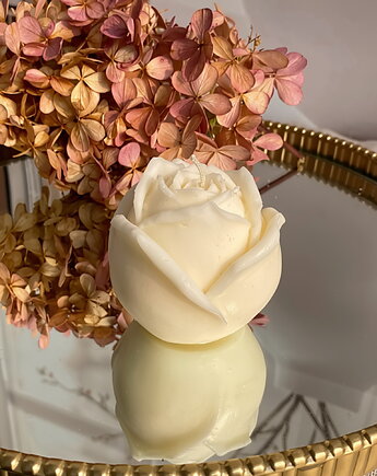 Świeca sojowa ekologiczna dekoracyjna "Rose" 57x60mm, Coccola JEWELLERY