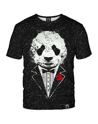 Męski T-shirt DR.CROW Panda Godfather, DrCrow