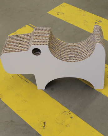Doggy BIAŁY tekton - twardszy  DLA STARSZYCH MALUCHÓW, LABORATORYART