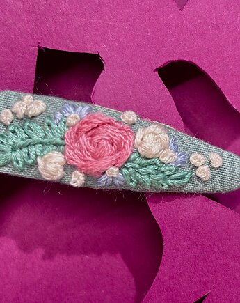 Spinka do włosów bukiet róż