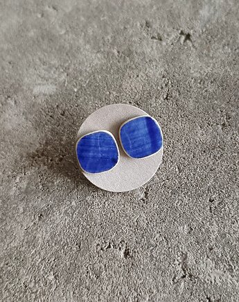 Kolczyki ceramiczne Włocławek, biżuteria z talerzy