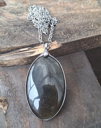 Obsydian - wisiorek, po drugiej stronie lustra