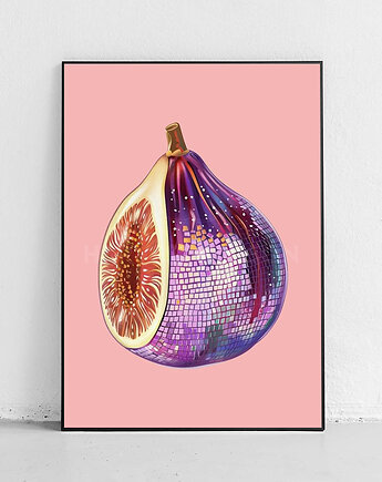 Plakat Dyskotekowa figa, Harvest Maison