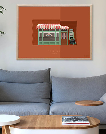 Plakat Friends - Central Perk, minimalmill