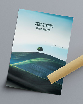 Plakat - Stay strong, Harry Monkey