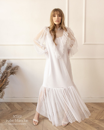 N023 robe blanche, robe blanche