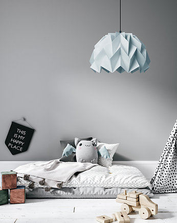Lampa wisząca origami ICEBERG L lazurowa, Ynska