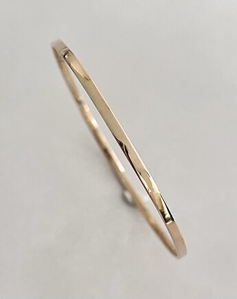 Bransoletka sztywna koło z żółtego złota 6,83g, ATdiament