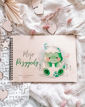 Personalizowany album, pamiątka chrztu, prezent, chrzest, metryczka, LOO LOO DREAM