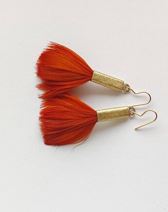 PIÓRKO kolczyki, Katarzyna Kaminska ART