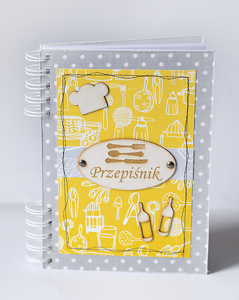 Przepiśnik A5 - przybory kuchenne, Gosia Sendlewska