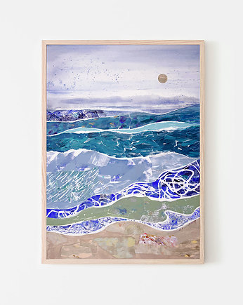 Plakat Pejzaż morski, Gabriela Krawczyk
