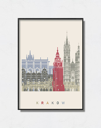 Kraków grafika minimalistyczna, Pas De LArt