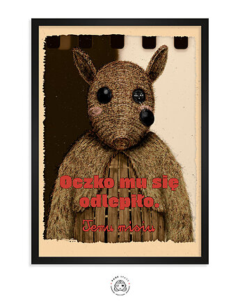 Plakat - Oczko (Miś), PADE SPACE