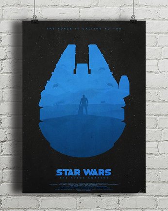 Star Wars - Light - Przebudzenie Mocy plakat, minimalmill
