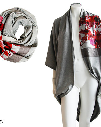 Tuba Komin Pareo Poncho GRAY, CADOaccessories