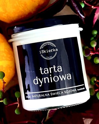TARTA DYNIOWA świeca sojowa 300 ml, iSkierka Manufaktura Świec