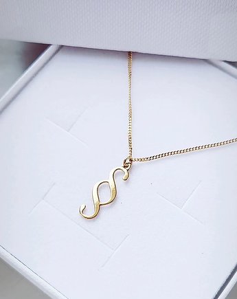 Naszyjnik Paragraf -srebro złocone, ISSI Jewelry