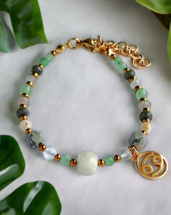 RAK - zodiac collection - PREMIUM :: gold, kaktusia