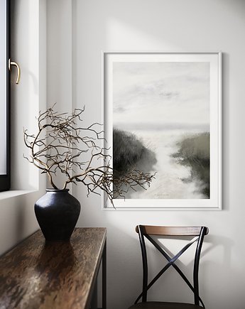 "Seaside", print, Margo Hupert