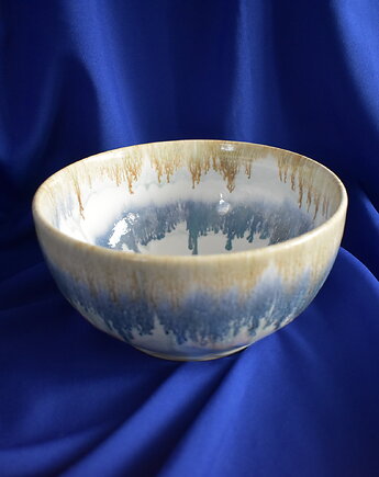 Miska ceramiczna lodowa, Kobaltowa Sroka