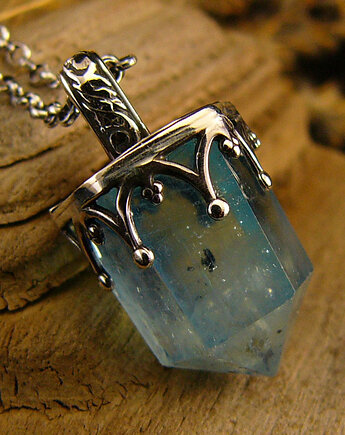 Naszyjnik Aqua Sky - Akwamaryn Srebro vol.I, Kuźnia Nehesi