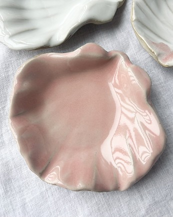 Ceramiczna muszla, muszelka - talerzyk na biżuterię, Och ceramika
