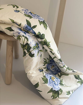 Pościel dziecięca z wypełnieniem Flowers Blue, Amore Kids