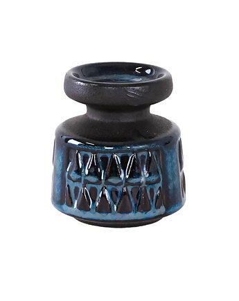 Świecznik ceramiczny,  lata 60, S, Przetwory design