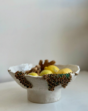 Patera na nóżce z kolekcji LAGUNA, Joanna Serafin design