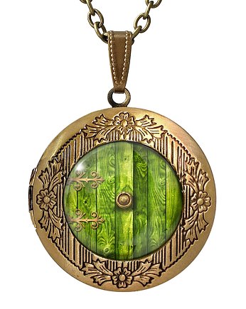 Medalion otwierana chatka Hobbita - 0332, EGGinEGG
