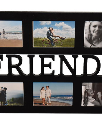 Multirama ramka na zdjęcia z napisem  FRIENDS mdf 6 zdjęć, Wajdrew