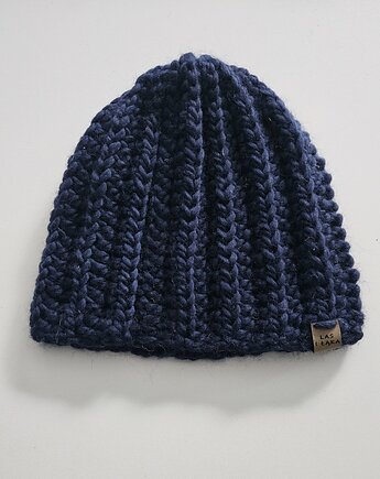 Czapka wełniana granatowa, Las i Łąka