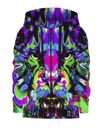 Bluza Zamek Dziewczynka DR.CROW Lew Tiger, DrCrow