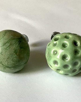 Uchwyty / gałki meblowe "Malachit", Ceramystiq