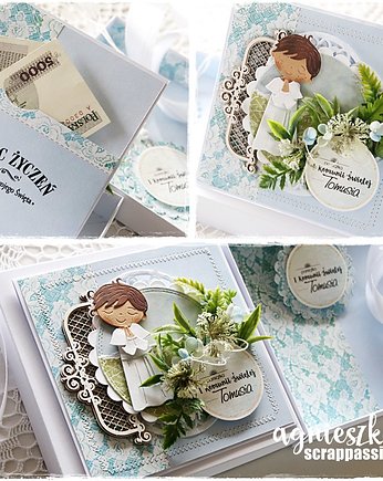 Pamiątka I Komunii Św. Ignacego, agnieszka scrappassion