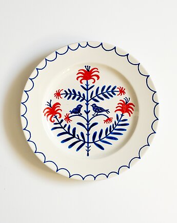 Talerz na ścianę - lilie, EMPE artstudio