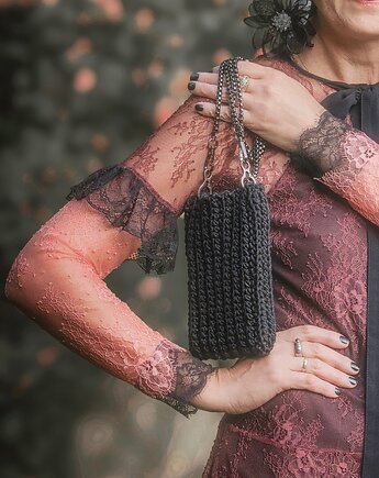 Torebka na telefon Mała, Margo pracownia szydełkowa