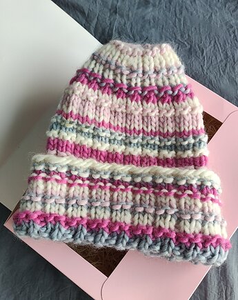 Wełniana czapka WOOLLY APRE SKI, Po.dziergane