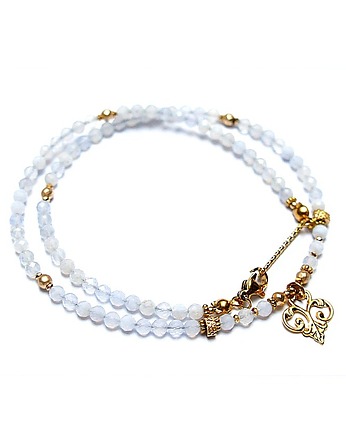 Chalcedon vol. 3 /choker/ 17.03.26  - Szlachetna kolekcja, KiKa pracownia