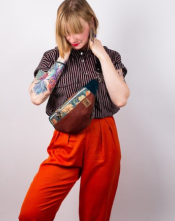 Nerka z korka w kwiaty vintage KWIATOWA NOSTALGIA, Co Tu Się Kroi