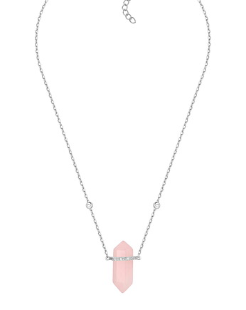 Naszyjnik Mood Quartz Silver, Alicja&Maria Jewellery
