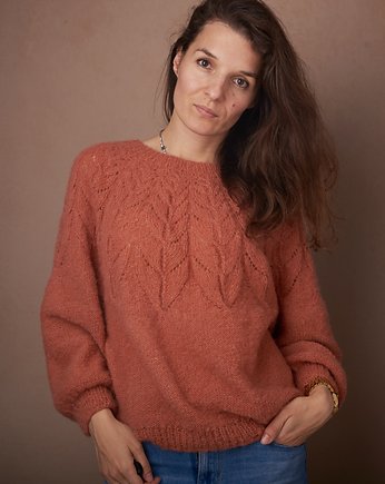 Sweter SUESE  alpaka i jedwab, Knit Couture