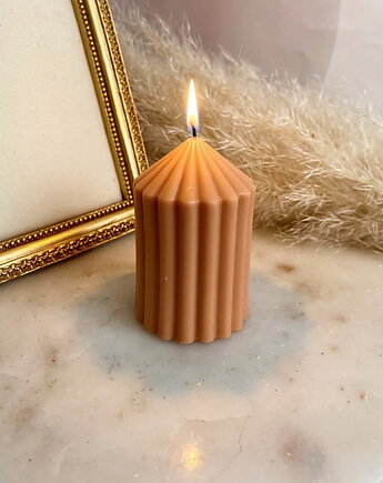 Świeca ekologiczna sojowa dekoracyjna "Terracotta" 80x50mm, Coccola JEWELLERY